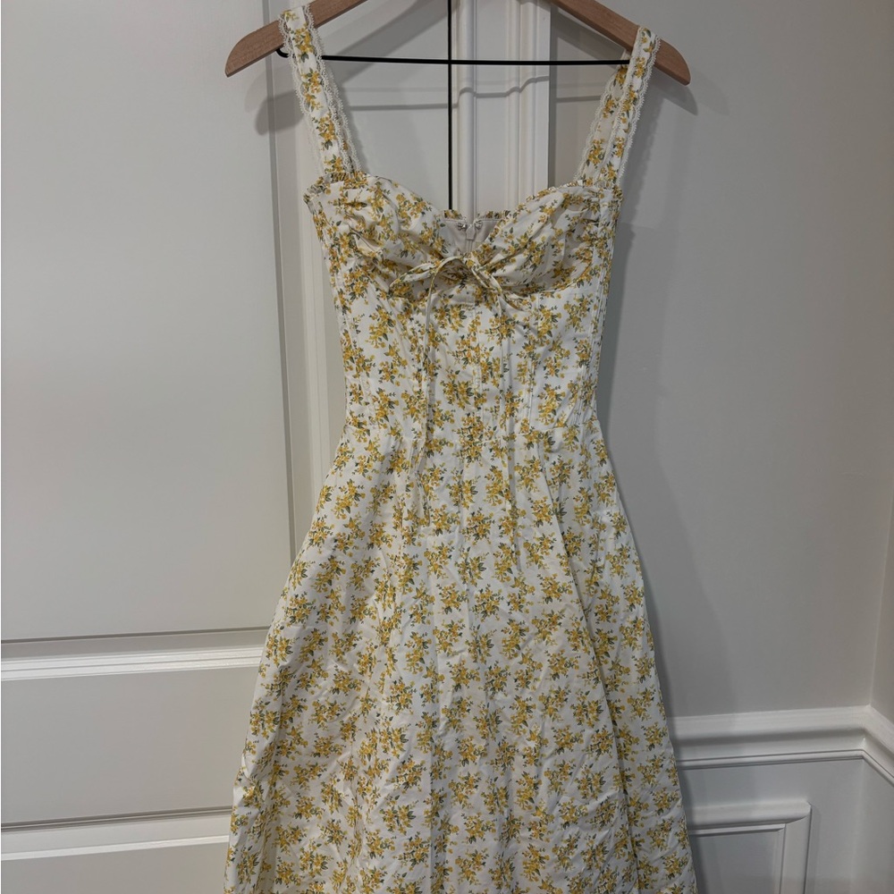 House of CB Floral Midi Dress